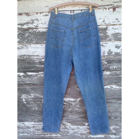 Vintage 1980s MOM Jeans Front Full Rhinestone Front - Picture 16 of 16